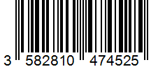 Barcode 3582810474525