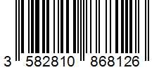 Barcode 3582810868126