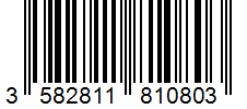 Barcode 3582811810803