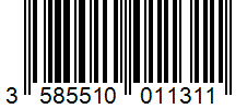 Barcode 3585510011311