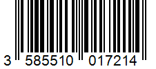 Barcode 3585510017214
