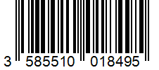 Barcode 3585510018495