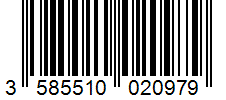 Barcode 3585510020979