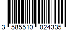 Barcode 3585510024335