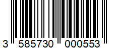 Barcode 3585730000553