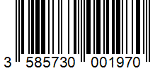 Barcode 3585730001970