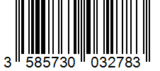 Barcode 3585730032783