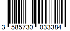 Barcode 3585730033384
