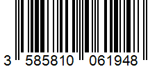 Barcode 3585810061948