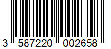 Barcode 3587220002658