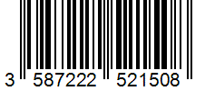 Barcode 3587222521508