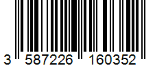 Barcode 3587226160352