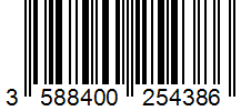 Barcode 3588400254386