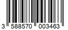 Barcode 3588570003463