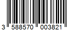 Barcode 3588570003821