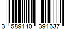 Barcode 3589110391637