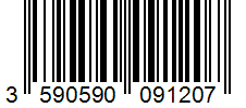 Barcode 3590590091207