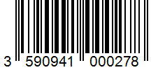 Barcode 3590941000278