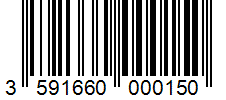 Barcode 3591660000150