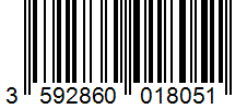 Barcode 3592860018051