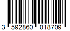 Barcode 3592860018709