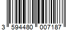 Barcode 3594480007187