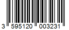 Barcode 3595120003231
