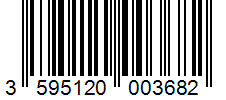Barcode 3595120003682