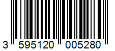 Barcode 3595120005280