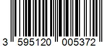 Barcode 3595120005372