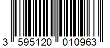 Barcode 3595120010963
