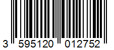 Barcode 3595120012752