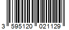 Barcode 3595120021129