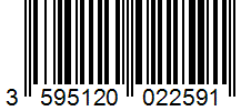 Barcode 3595120022591