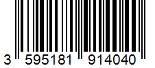 Barcode 3595181914040
