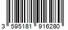 Barcode 3595181916280
