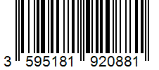 Barcode 3595181920881
