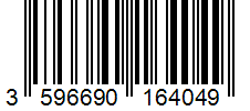 Barcode 3596690164049