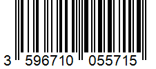 Barcode 3596710055715