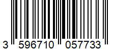 Barcode 3596710057733