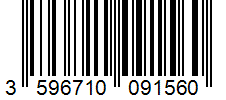 Barcode 3596710091560