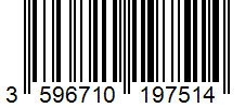 Barcode 3596710197514