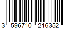 Barcode 3596710216352