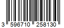 Barcode 3596710258130