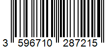 Barcode 3596710287215