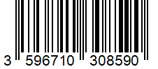 Barcode 3596710308590
