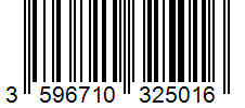 Barcode 3596710325016