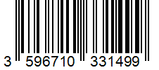 Barcode 3596710331499