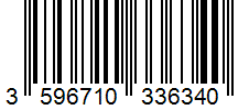 Barcode 3596710336340