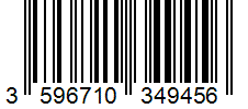 Barcode 3596710349456